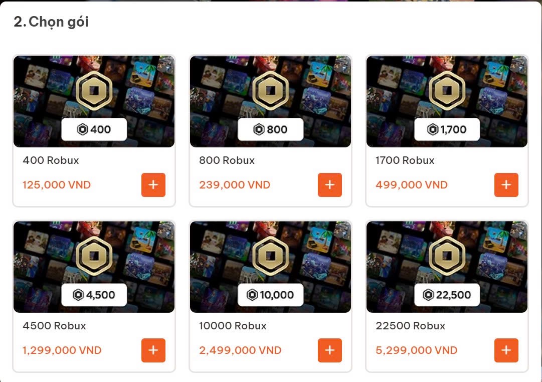 Roblox - VNG chính thức ra mắt cổng nạp mới cùng những ưu đãi hấp dẫn