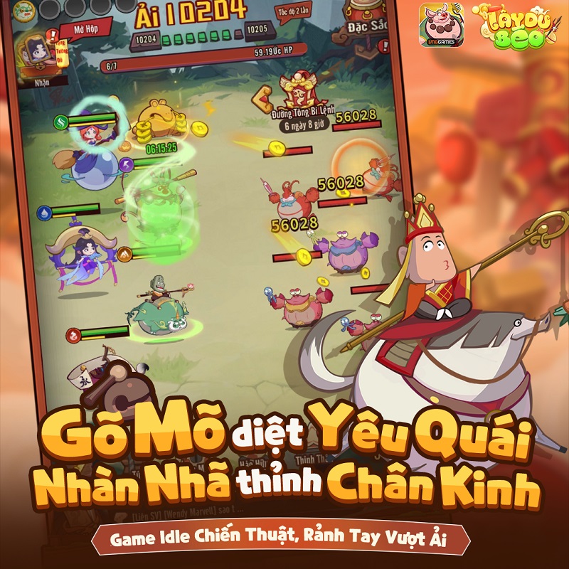  Cộng đồng game thủ sẵn sàng vượt ải thỉnh chân kinh cùng Tây Du Béo VNG