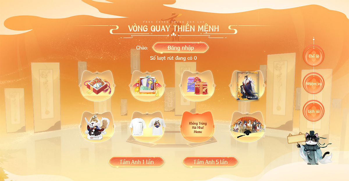 Vong Xuyên Phong Hoa Lục tưng bừng hoa lệ với các hoạt động chào mừng Open Beta