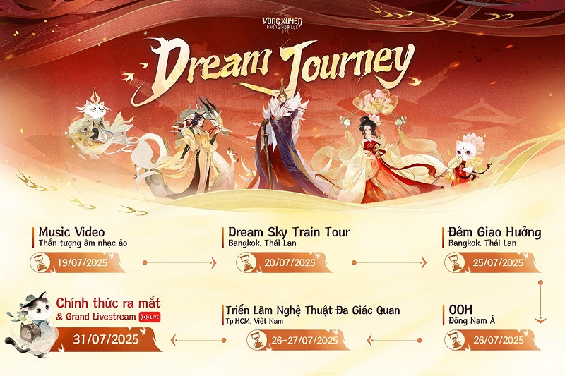 Vong Xuyên Phong Hoa Lục tưng bừng hoa lệ với các hoạt động chào mừng Open Beta