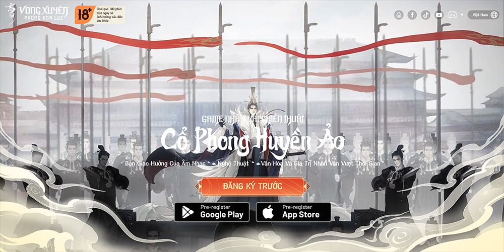 Mở đăng ký trước cho Open Beta, khúc nhạc Vong Xuyên Phong Hoa Lục ngân vang