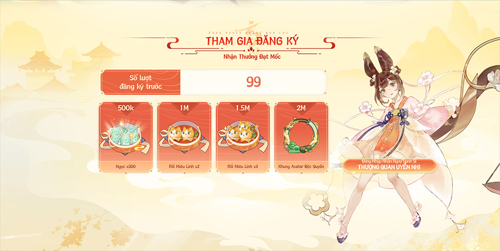 Mở đăng ký trước cho Open Beta, khúc nhạc Vong Xuyên Phong Hoa Lục ngân vang
