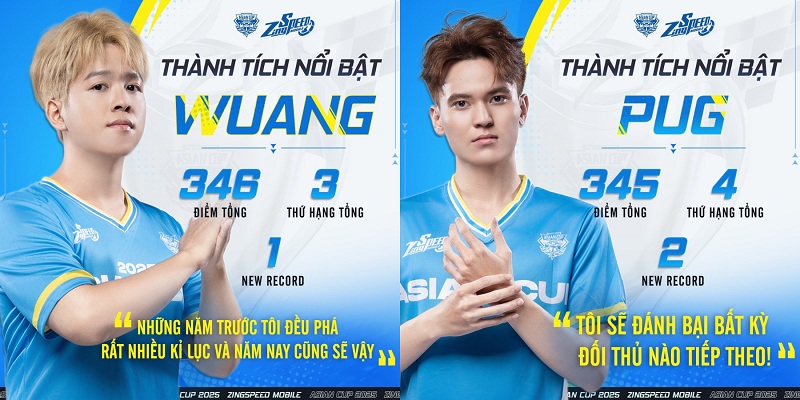 Những cuộc đua tuyệt đối điện ảnh của đội tuyển ZingSpeed Mobile Việt Nam tại Asian Cup 2025