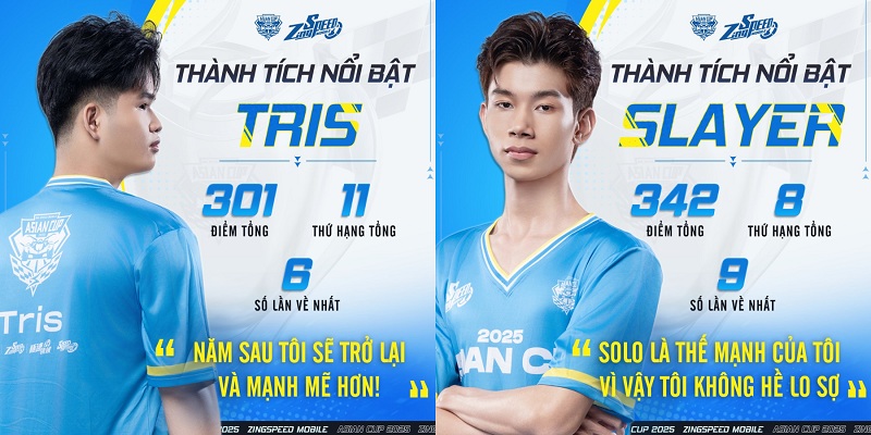 Những cuộc đua tuyệt đối điện ảnh của đội tuyển ZingSpeed Mobile Việt Nam tại Asian Cup 2025
